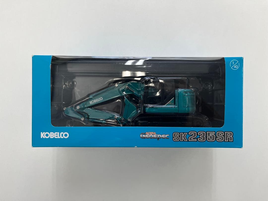 コベルコ SK235SR True Blue Evolution ミニカー Amazon | コベルコ【1/43 SK235SR】KOBELCO ミニチュア ミニカー 油圧