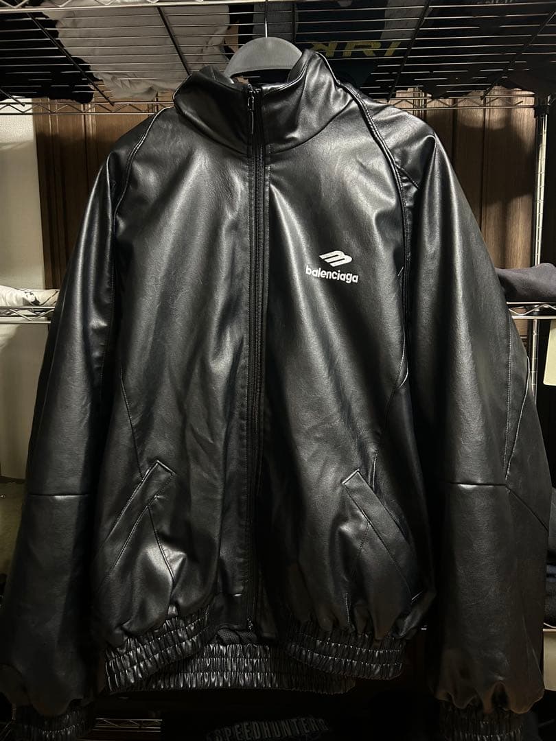 balenciaga 3B track suits レザージャケット