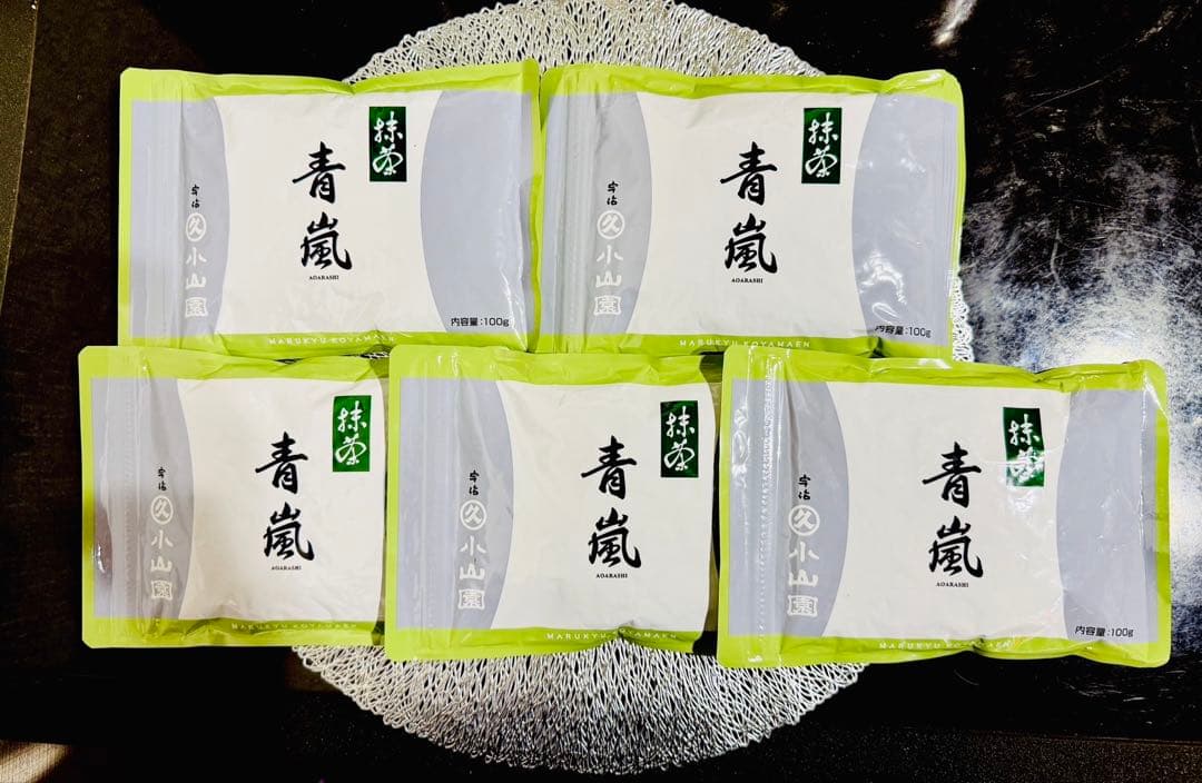 【新品未開封】丸久小山園　青嵐 100g×5袋 rikyuen_aoarashi-200