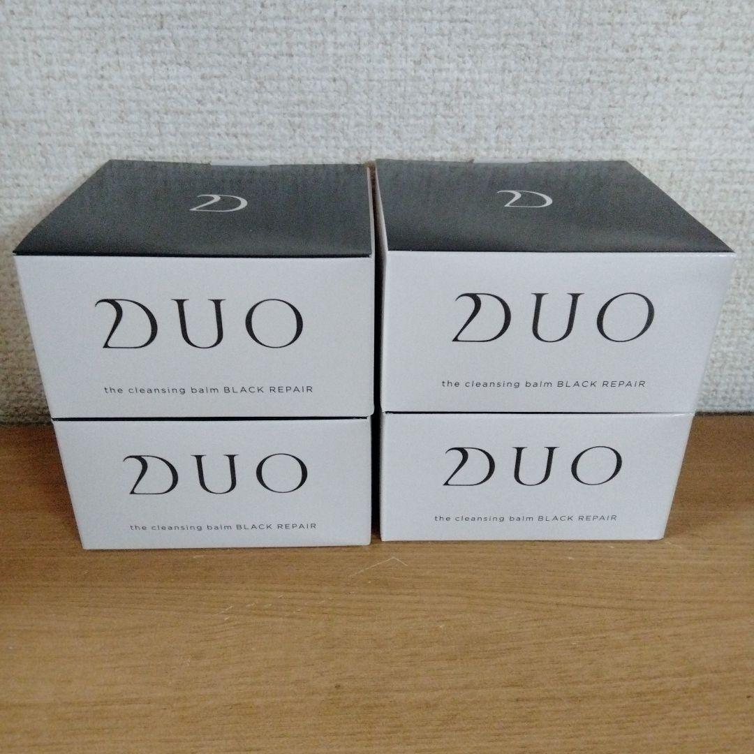 DUO クレンジングバーム ブラックリペア 90g 4個