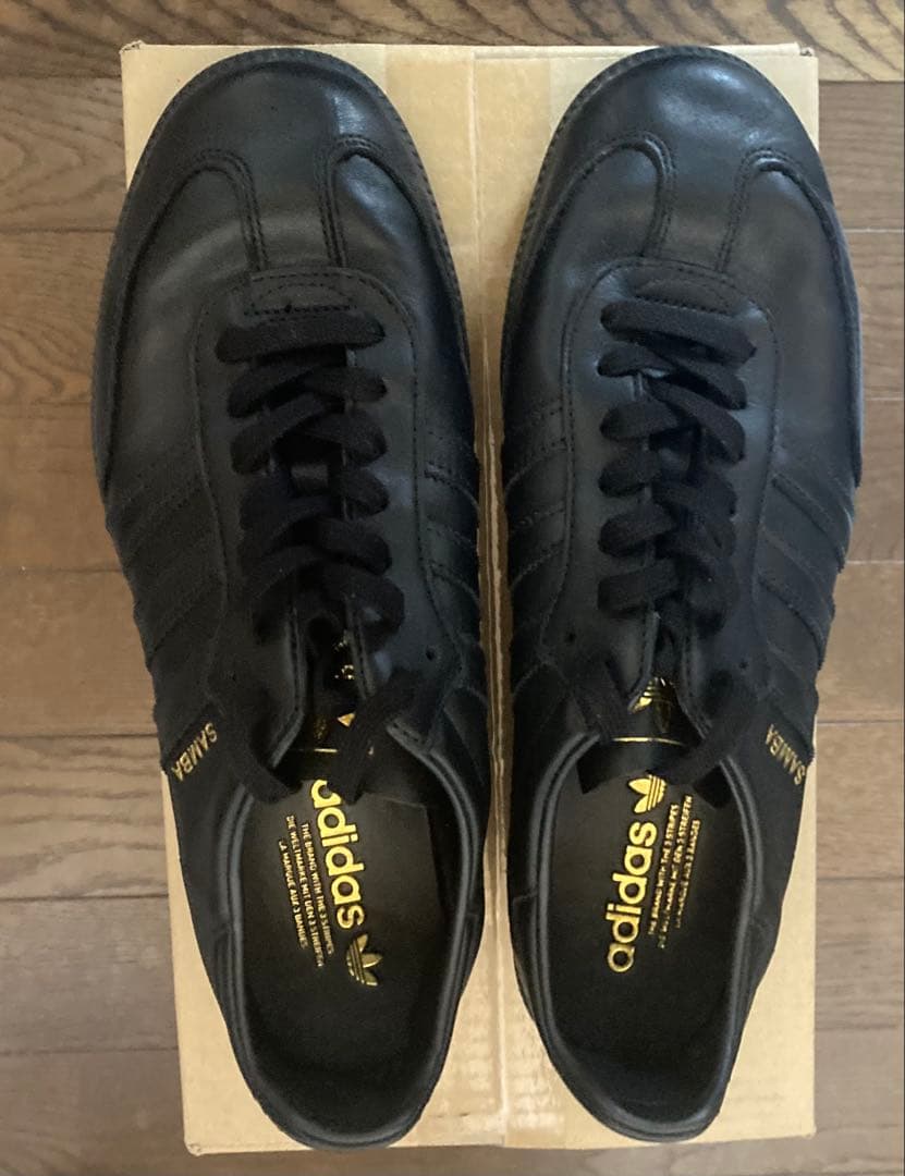 最終値下げ　adidas Samba decon 28.5cm オールブラック