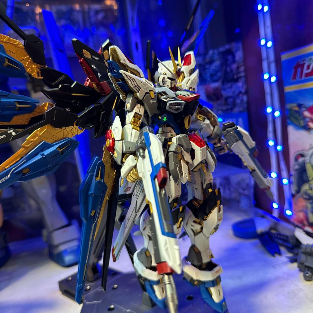 MGEX ストライクフリーダム 塗装完成品 ガンダムseed destiny - メルカリ