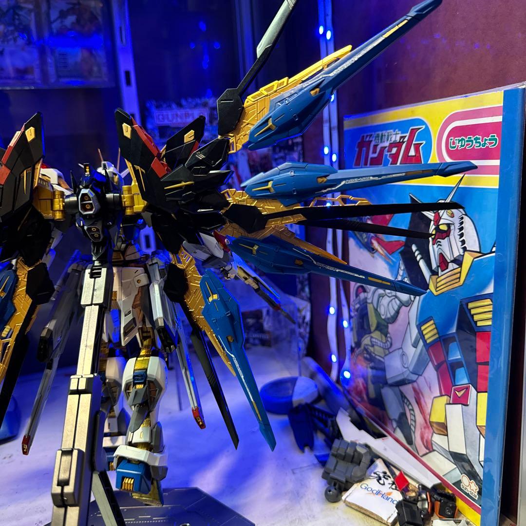 MGEX ストライクフリーダム 塗装完成品 ガンダムseed destiny - メルカリ