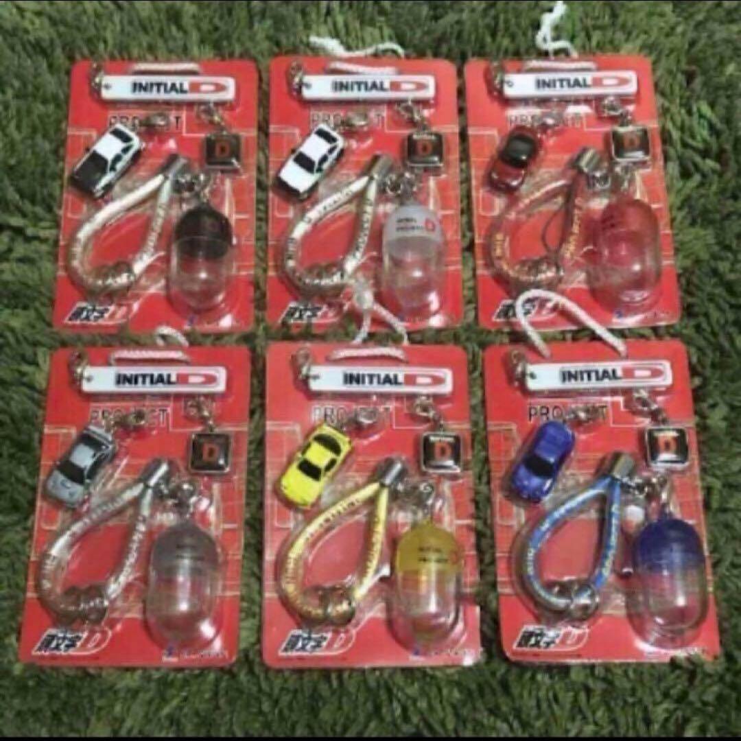 【頭文字D】トリプルアクセサリーストラップループ6点セット