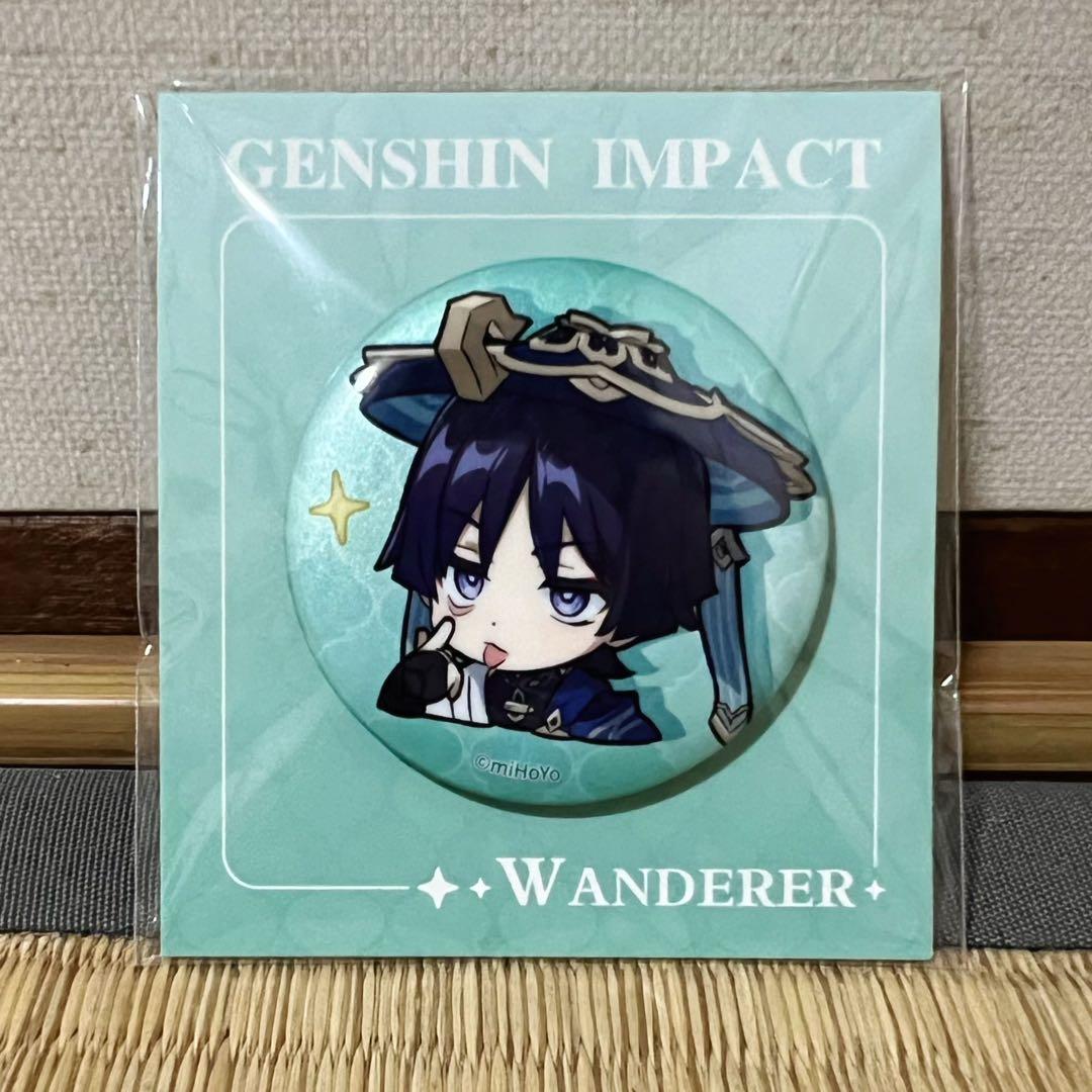 公式正規品 原神 放浪者 ちびキャラ 缶バッジ スカラマシュ - メルカリ