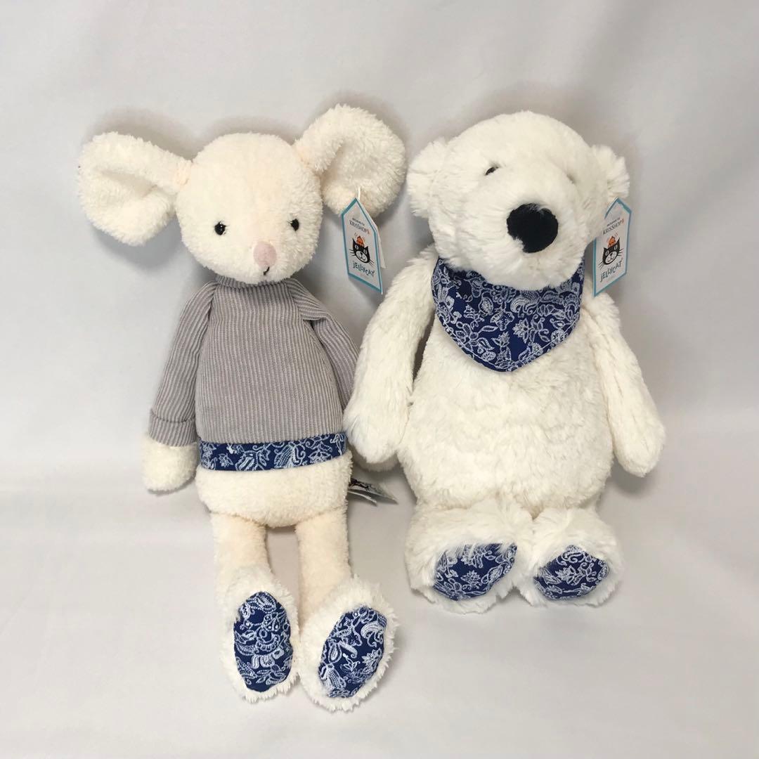 ジェリーキャット ぬいぐるみ ネズミ ＆ シロクマ シンガポール航空