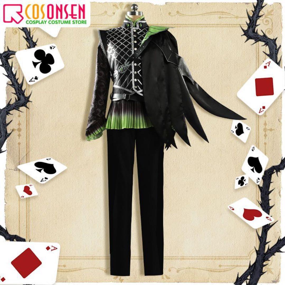 【値下げ】ツイステ シルバー グロマス コスプレ M ツイステ風 グロリアス・マスカレード シルバー コスプレ衣装