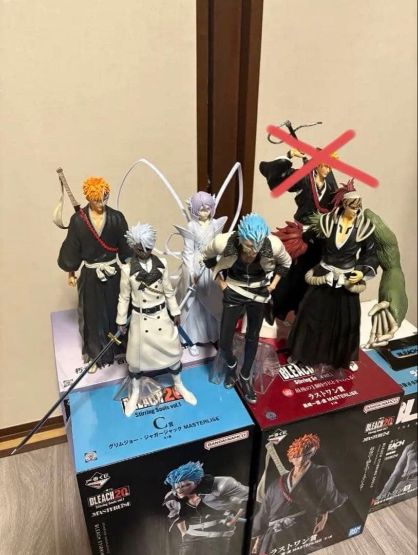 BLEACH ブリーチ 一番くじ フィギュア 5点セット まとめ売り