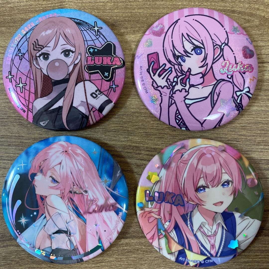 巡音ルカ 39Culture RETRO POP WORLD FES 缶バSET - メルカリ