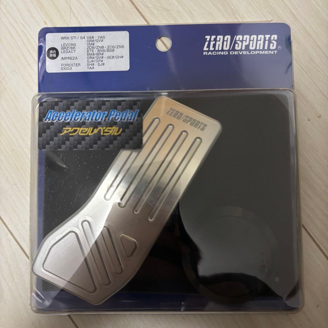 未使用品ZERO SPORTS アクセルペダル スバル車多数適合