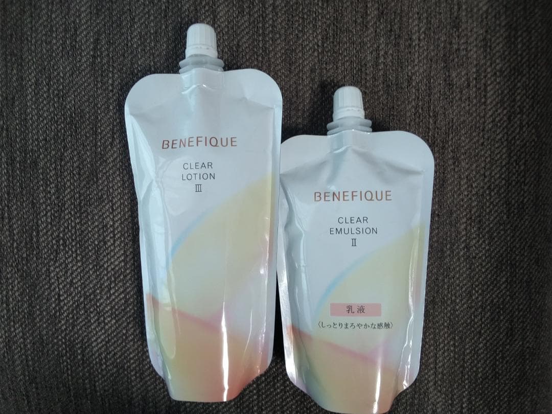 BENEFIQUE クリア ローションIII & エマルジョン II レフィル - メルカリ