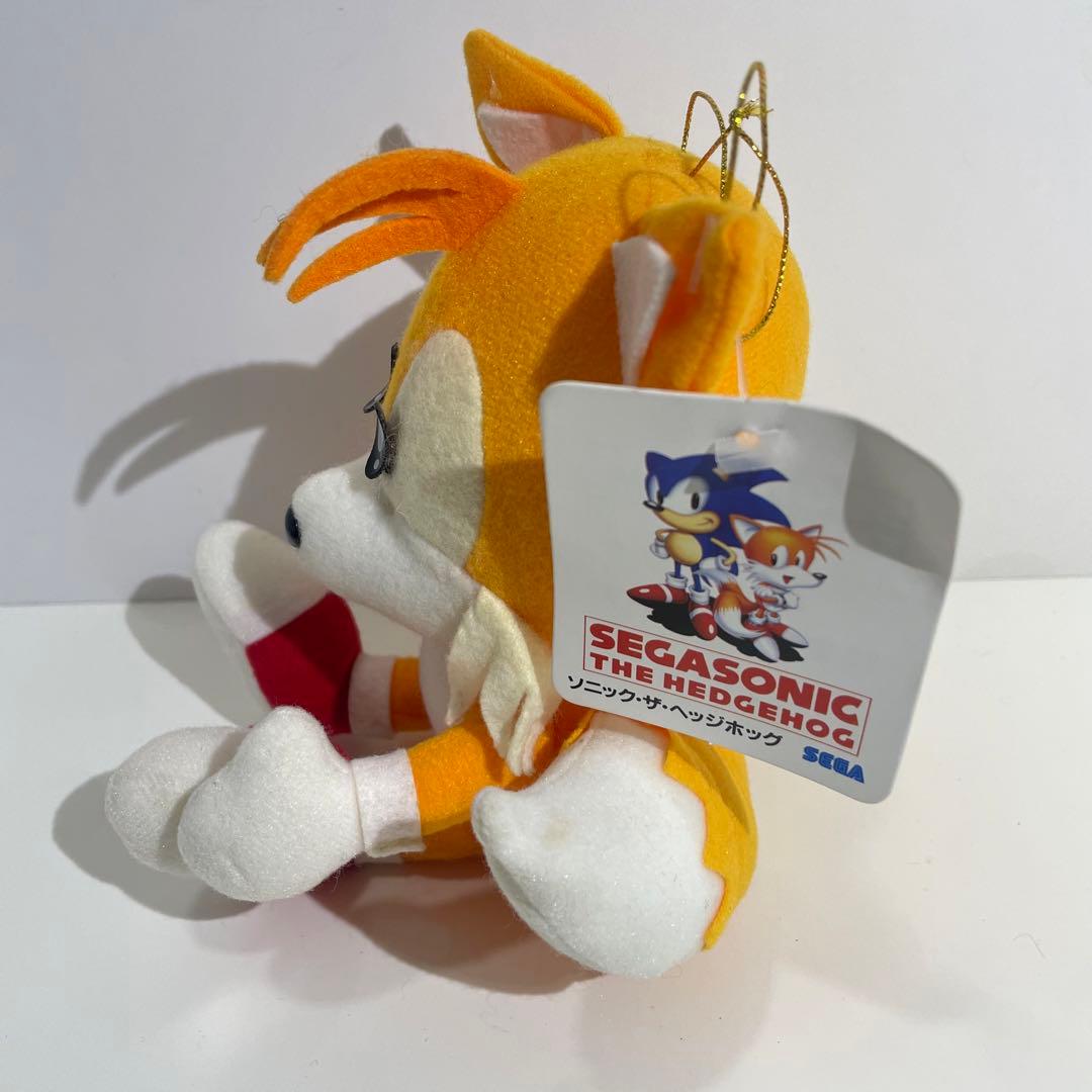 レア テイルス ぬいぐるみ タグ付き セガ ソニック 当時物 非売品