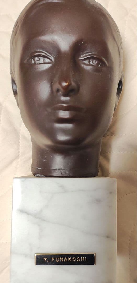 舟越保武氏 ブロンズ像 ローラ FUNAKOSHI 少女頭部像