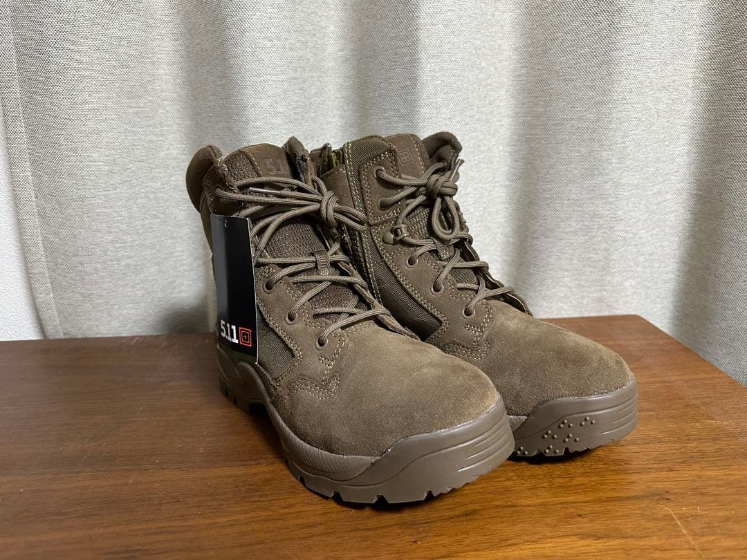 ファイブイレブン5.11タクティカルブーツUS8 260cm デザートコヨーテ