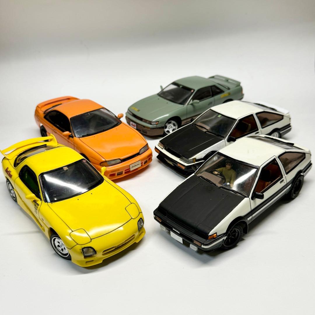 人気車セット！ 頭文字D initial D 1/24 プラモデル 5台セット - メルカリ