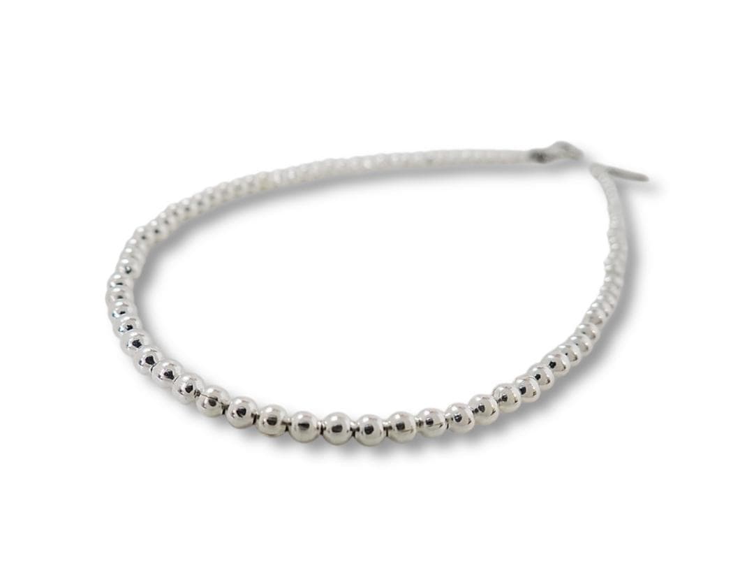 インディアンジュエリー ネックレス ナバホパール 4mm シルバー925