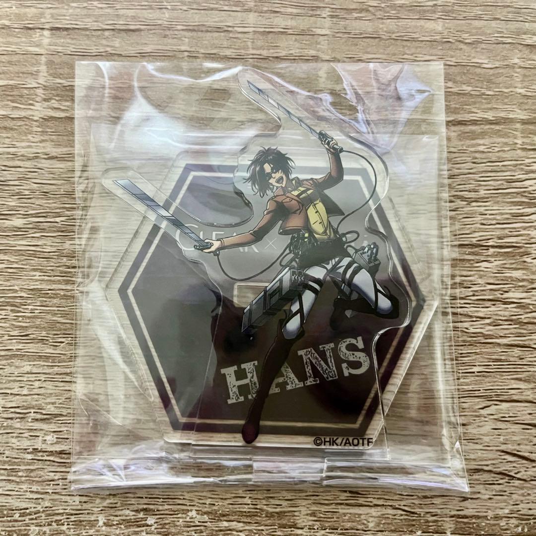 進撃の巨人 ハンジ 進撃の巨人×CLEAR アクリルスタンドキャンペーン当選品