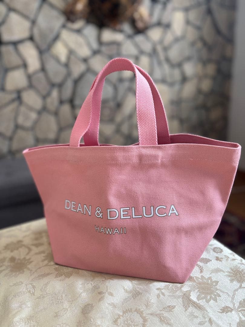 buon　DEAN & DELUCA ピンクトート 小　ラスト一点