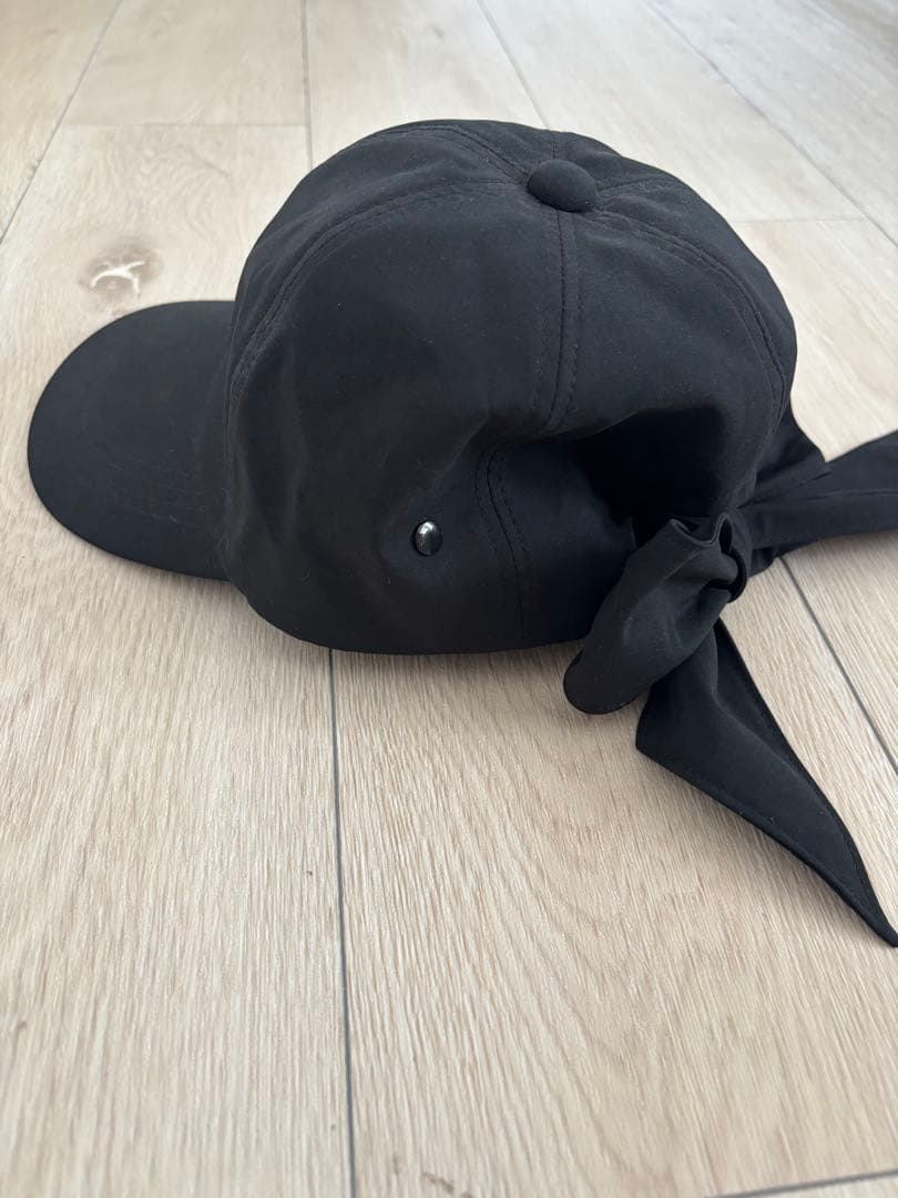 美品　yori UV撥水リボンキャップ