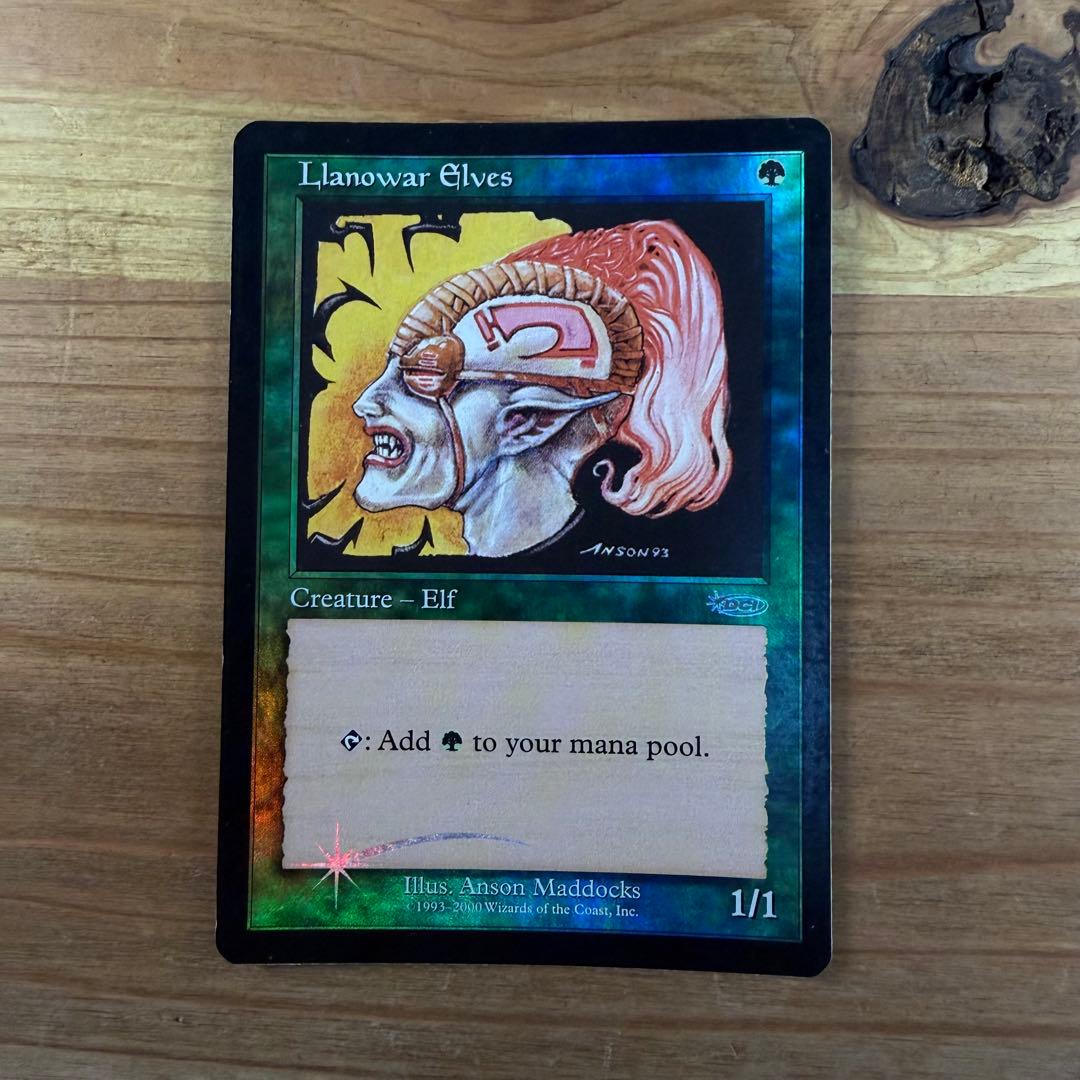 ラノワールのエルフ Llanowar Elves 英語 foil MTG MTG プロモーションカード 【MTG/PR】※Foil※《ラノワールのエルフ