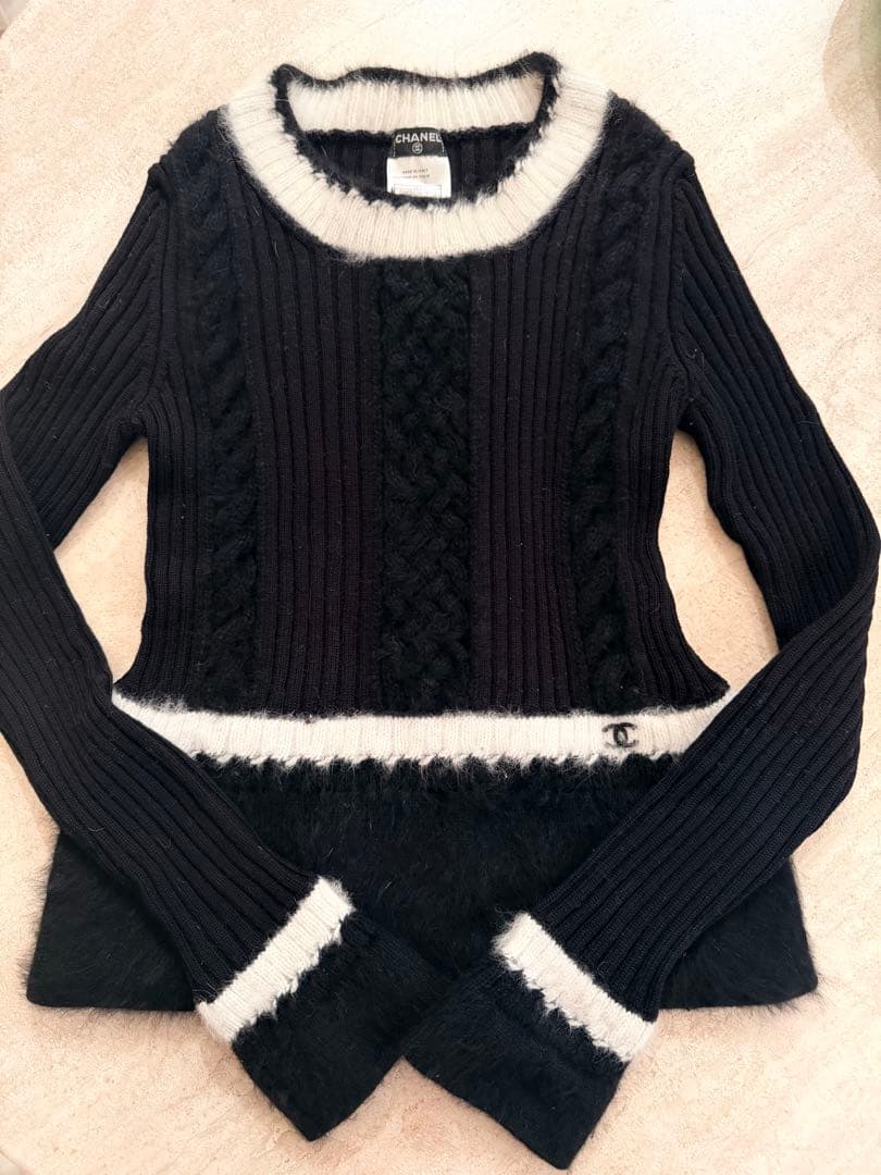 CHANEL♡可愛いセーター♡ブラック