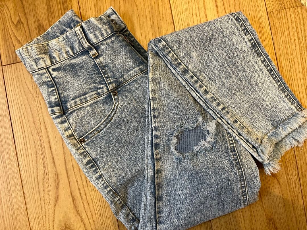 ディアンテ ハイウエストダメージスキニー - メルカリ