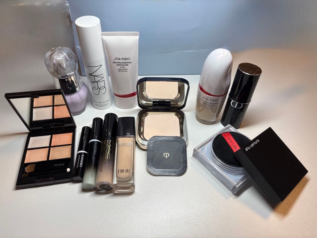 デパコス　セット　美品　クレドポー　カネボウ　資生堂　NARS dior