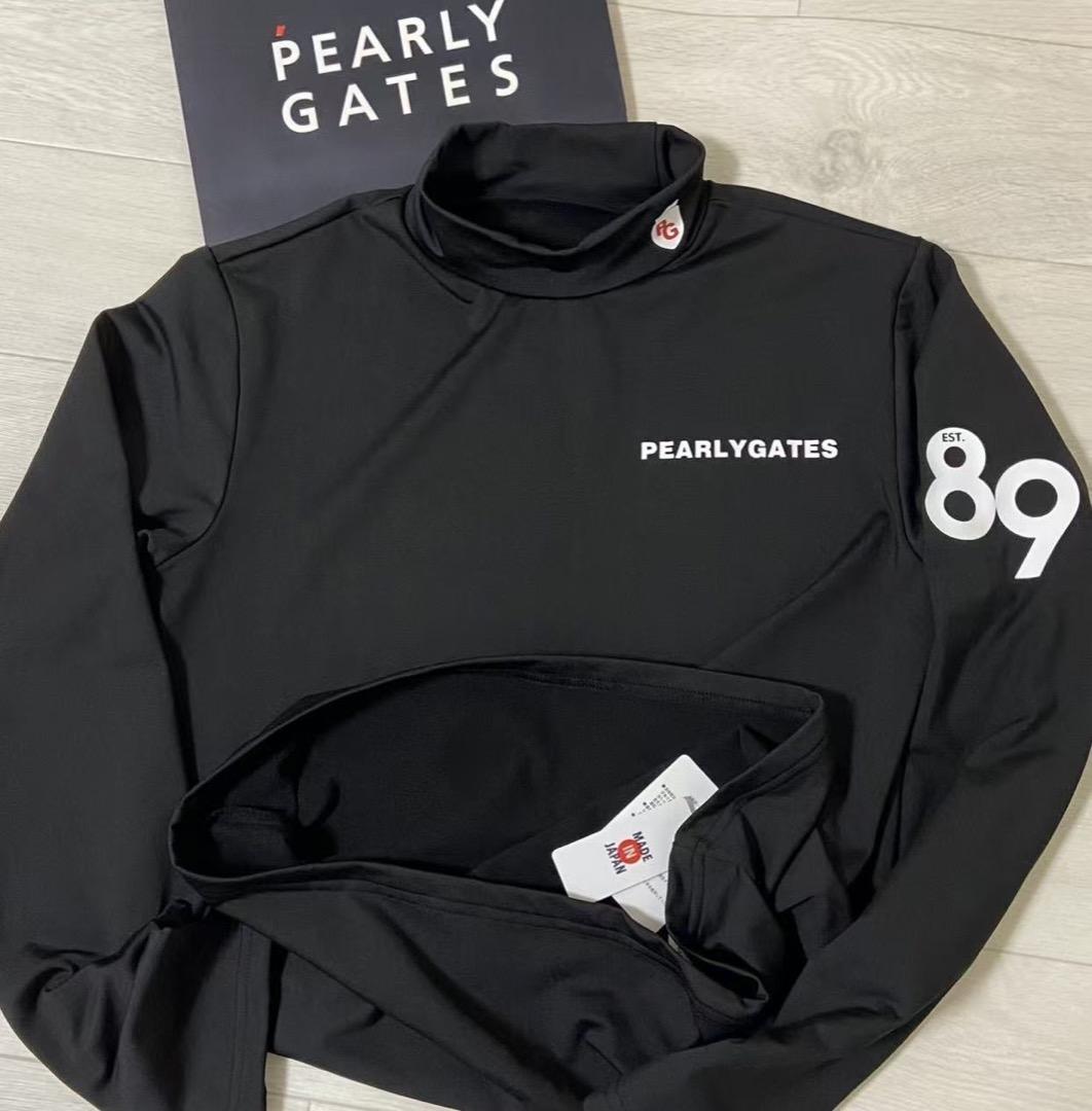 新品 正規品 パリーゲイツ89 裏毛起毛 厚手 極暖 黒 サイズ4 M