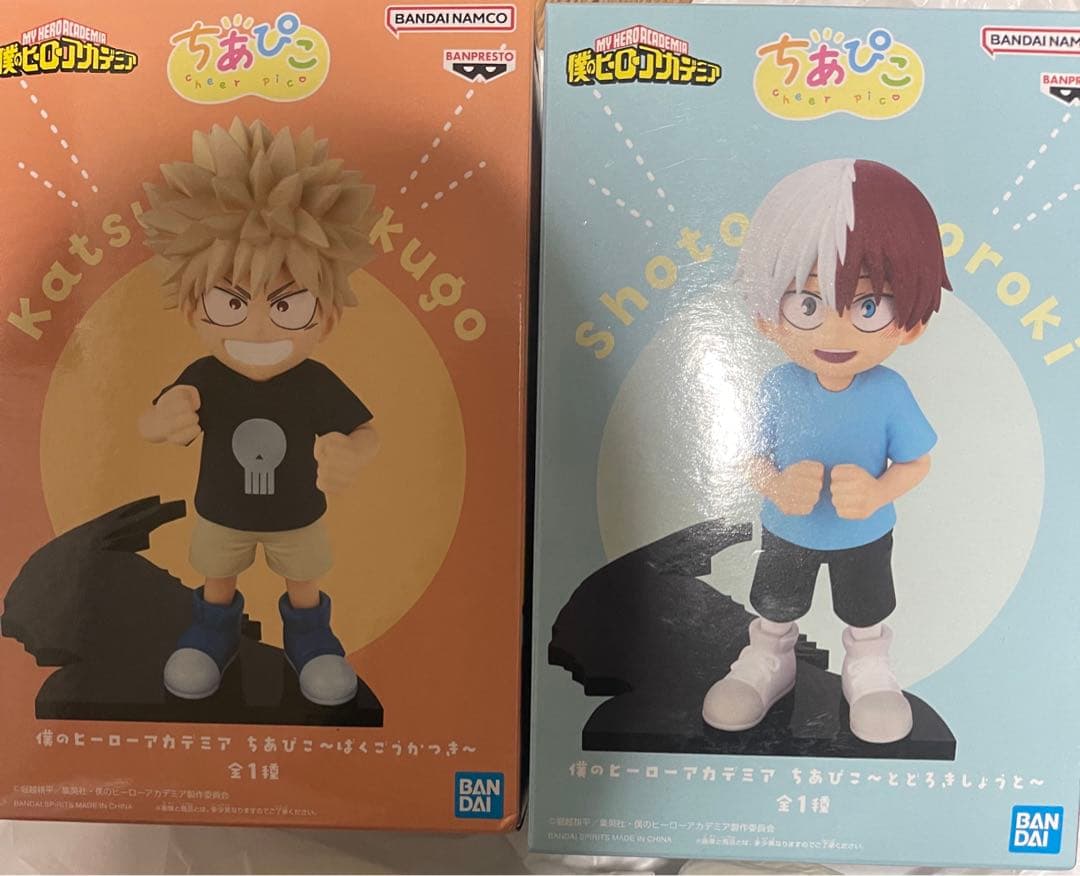 僕のヒーローアカデミア ちあぴこ フィギュア ばくごうかつき とどろき