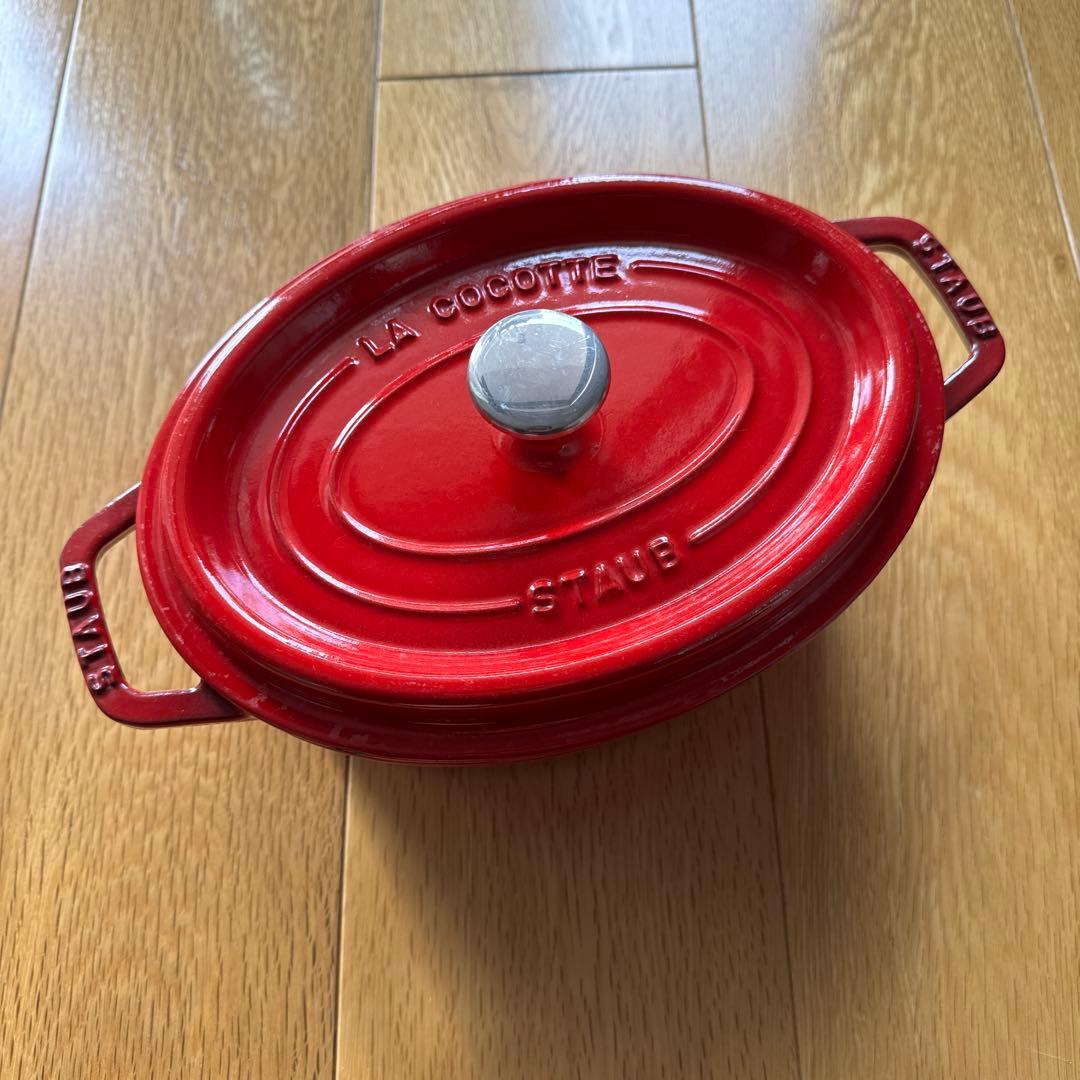 STAUB ストウブ オーバル23cmレッド