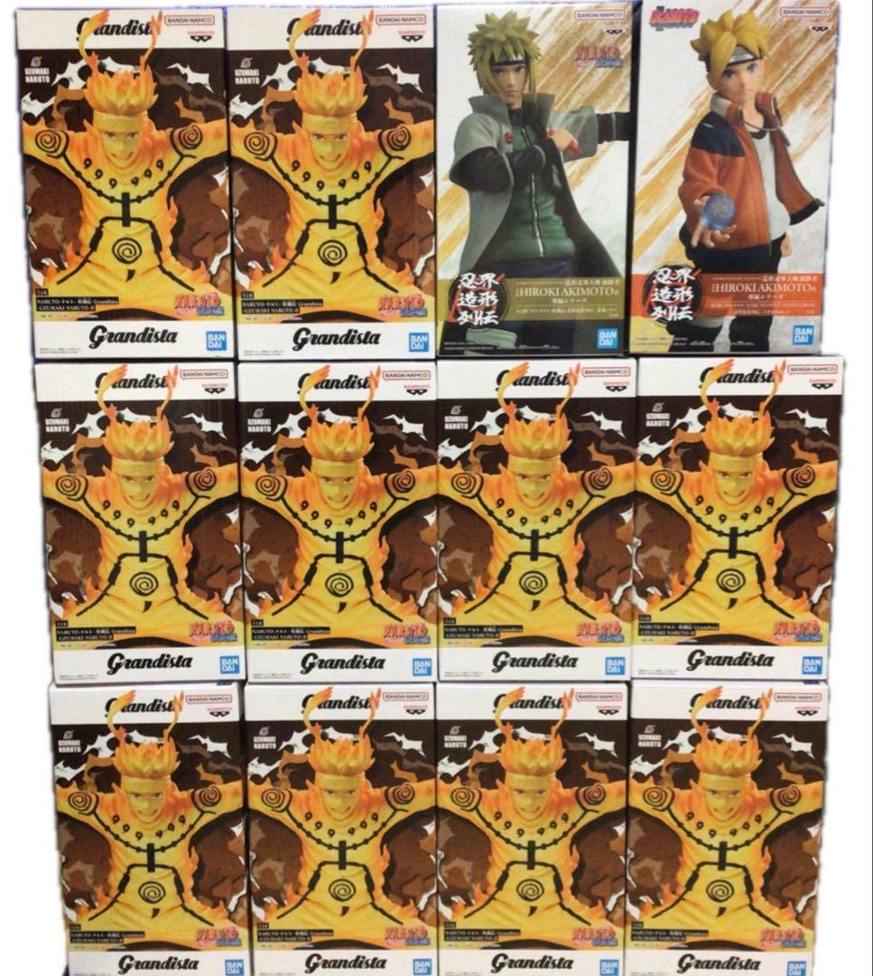 ナルト　プライズフィギュア　12個　　 NARUTO BORUTO