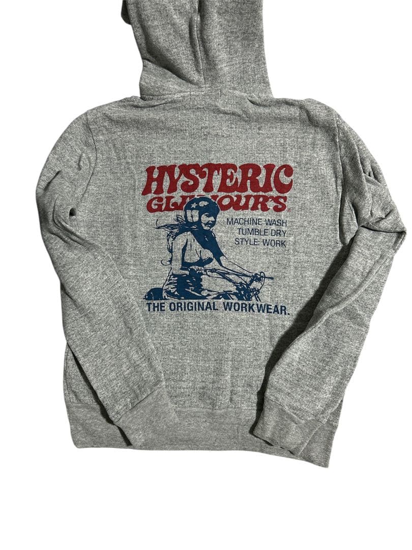 ヒステリックグラマー　ジップアップ　フーディー　サイズM