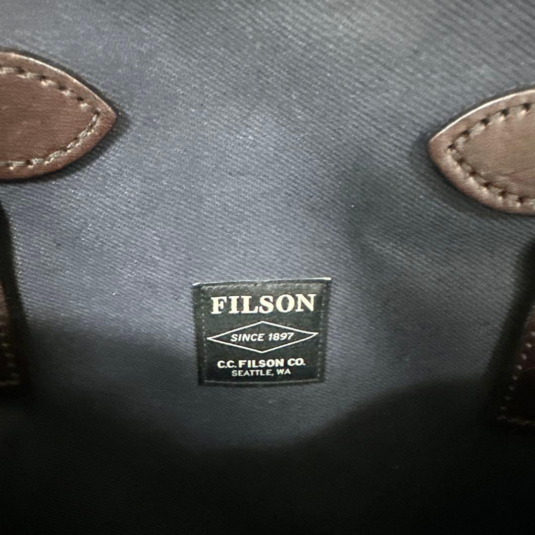FILSON ネイビー キャンバストートバッグの通販はau PAY マーケット