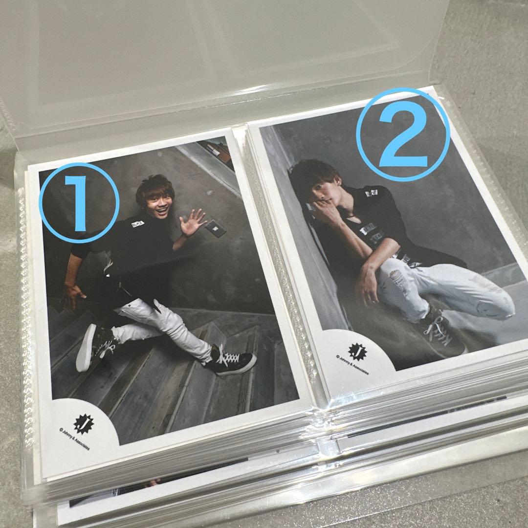 ①【バラ売り可】なにわ男子 藤原丈一郎 個人 混合 公式写真 計99枚