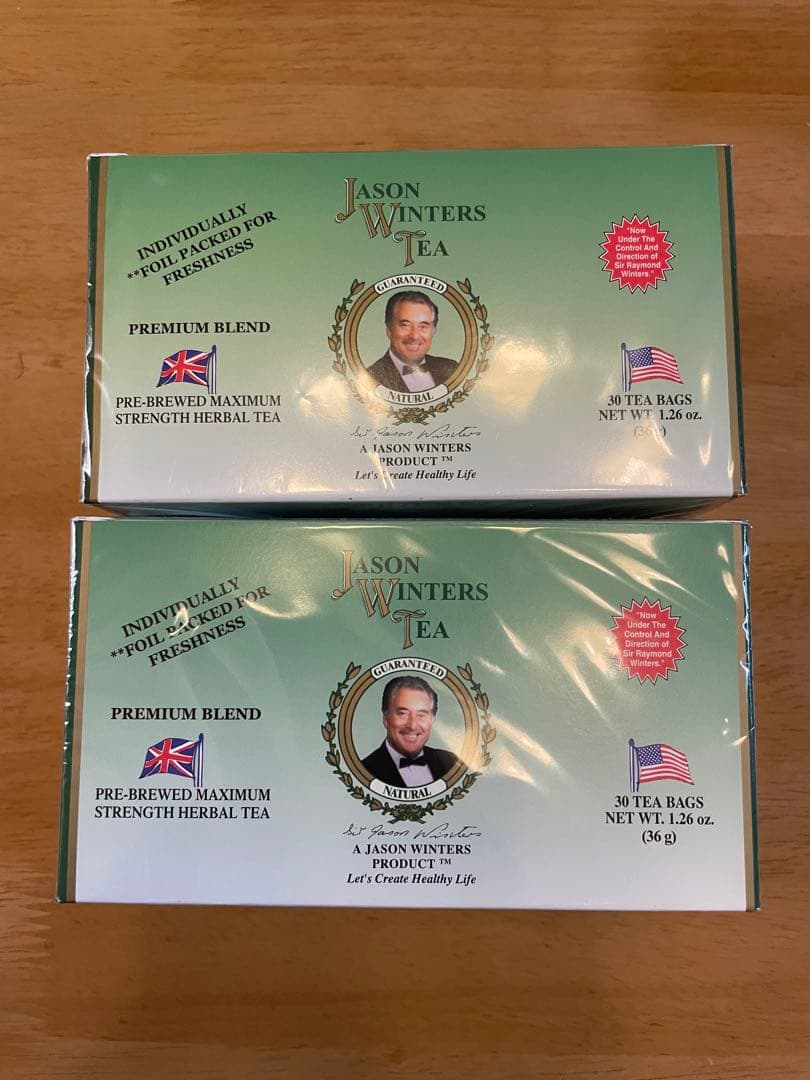 ジェイソン・ウィンターズ・ティー 30包　2箱
