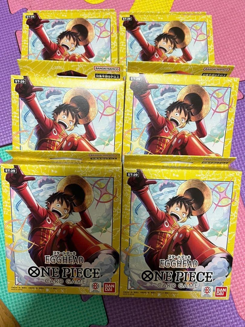 ワンピースカード スタートデッキ ST-29 6個セットボーナスパック付き スタートデッキ EGGHEAD【ST-29】 − PRODUCTS｜ONE PIECEカードゲーム