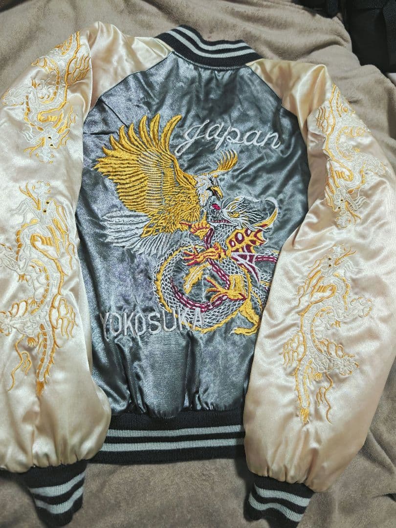未使用近い Jungle Storm 美品 龍鷲 横須賀 日本限定 スカジャン