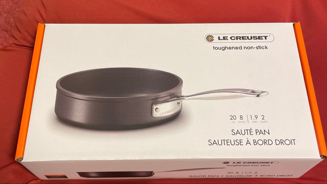 新品LE CREUSET ル・クルーゼ フライパンTNSソテーパン 20cm