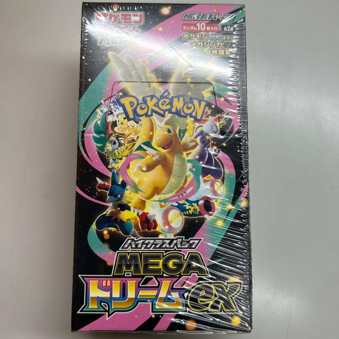 ポケカ MEGAドリームex 未開封BOX シュリンク付き - メルカリ