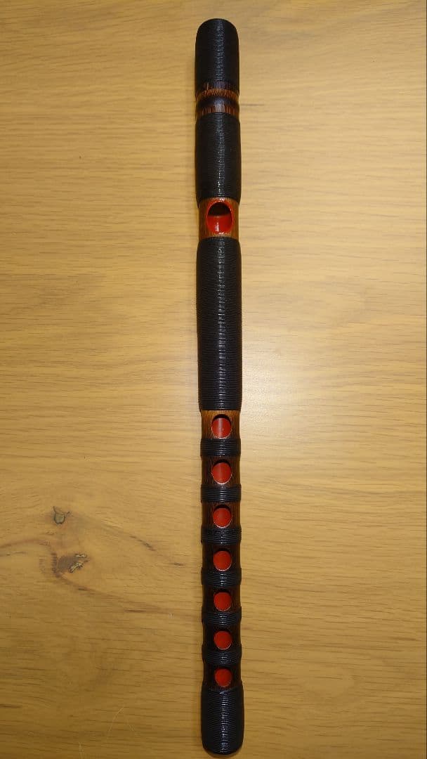 【七つ星】『新月』の龍笛（籐巻？古管）