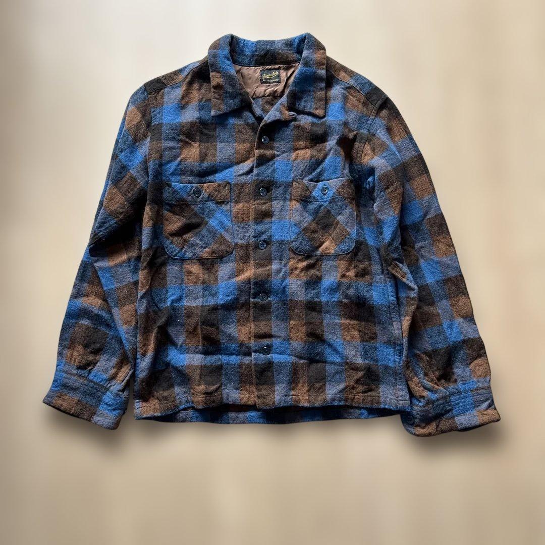 テンダーロイン tenderloin ウールチェックシャツ - メルカリ