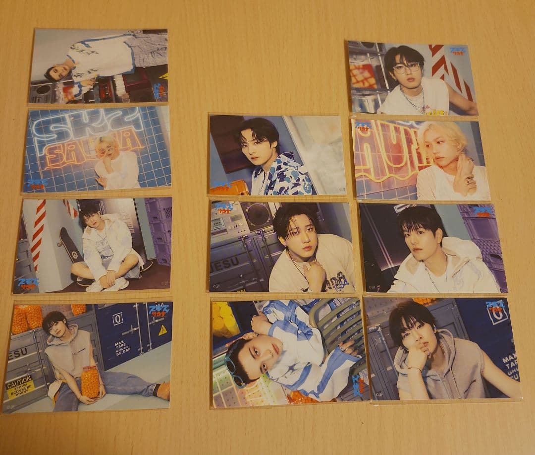 スキズ サウナ オンラインくじ ステッカー A4枚&B7枚セット - メルカリ