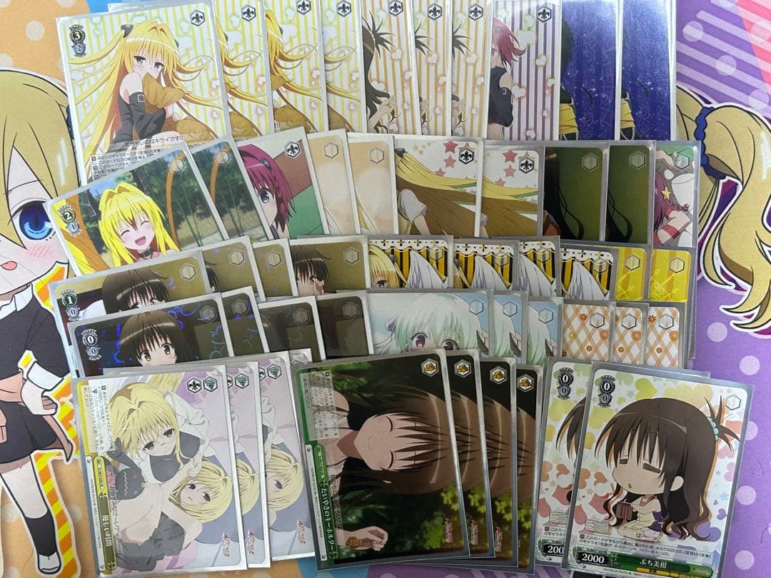 ヴァイスシュヴァルツ Toloveるダークネス 風宝 デッキ スリーブ付き