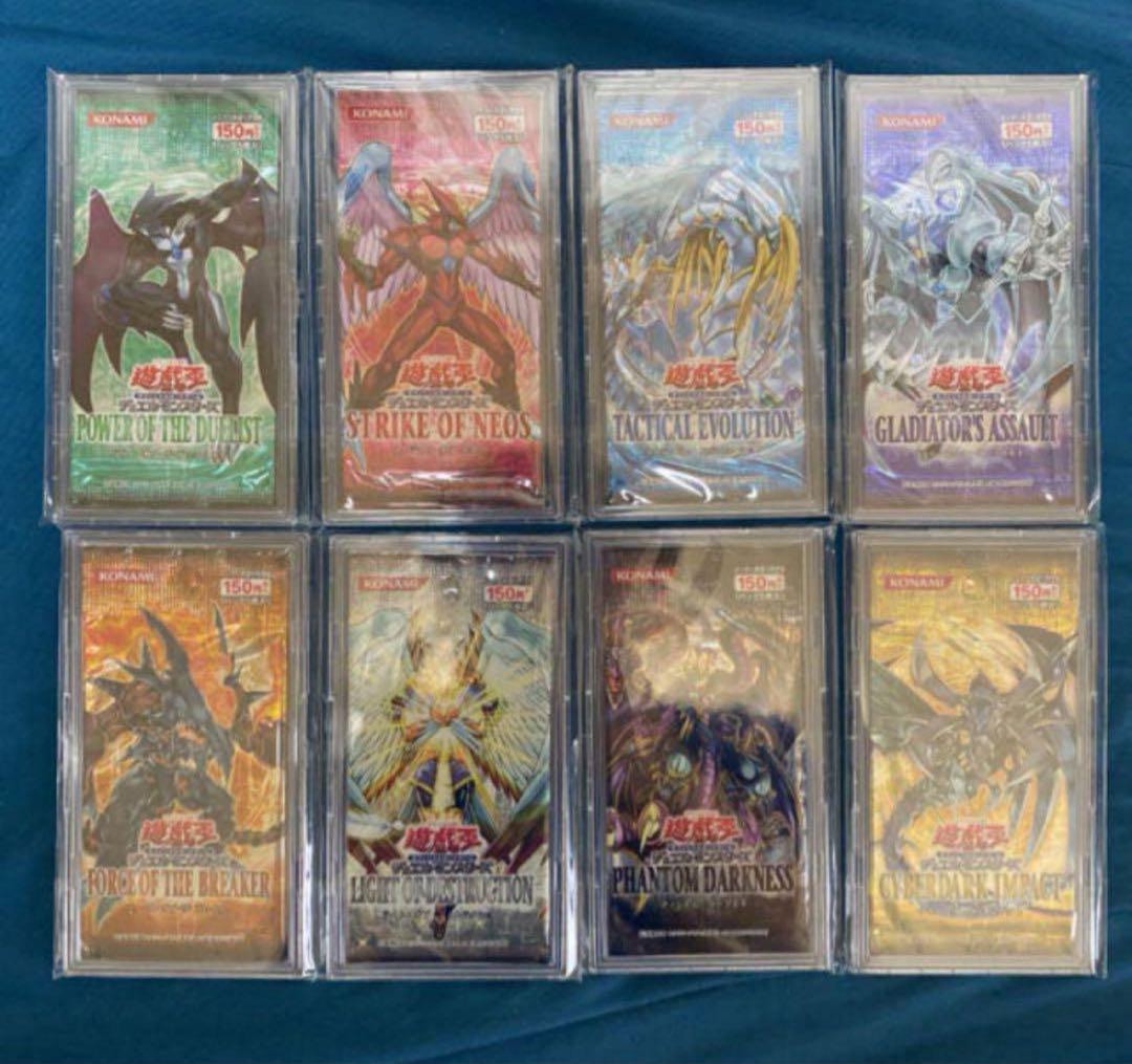 遊戯王　5期ブースターパックセット　未開封 シュリンク付き未開封 遊戯王OCGデュエルモンスターズ WORLD PREMIERE