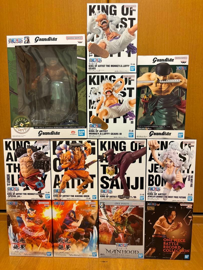 海外限定　ワンピース グランディスタ ゾロ　スペシャルエディション　まとめ売り