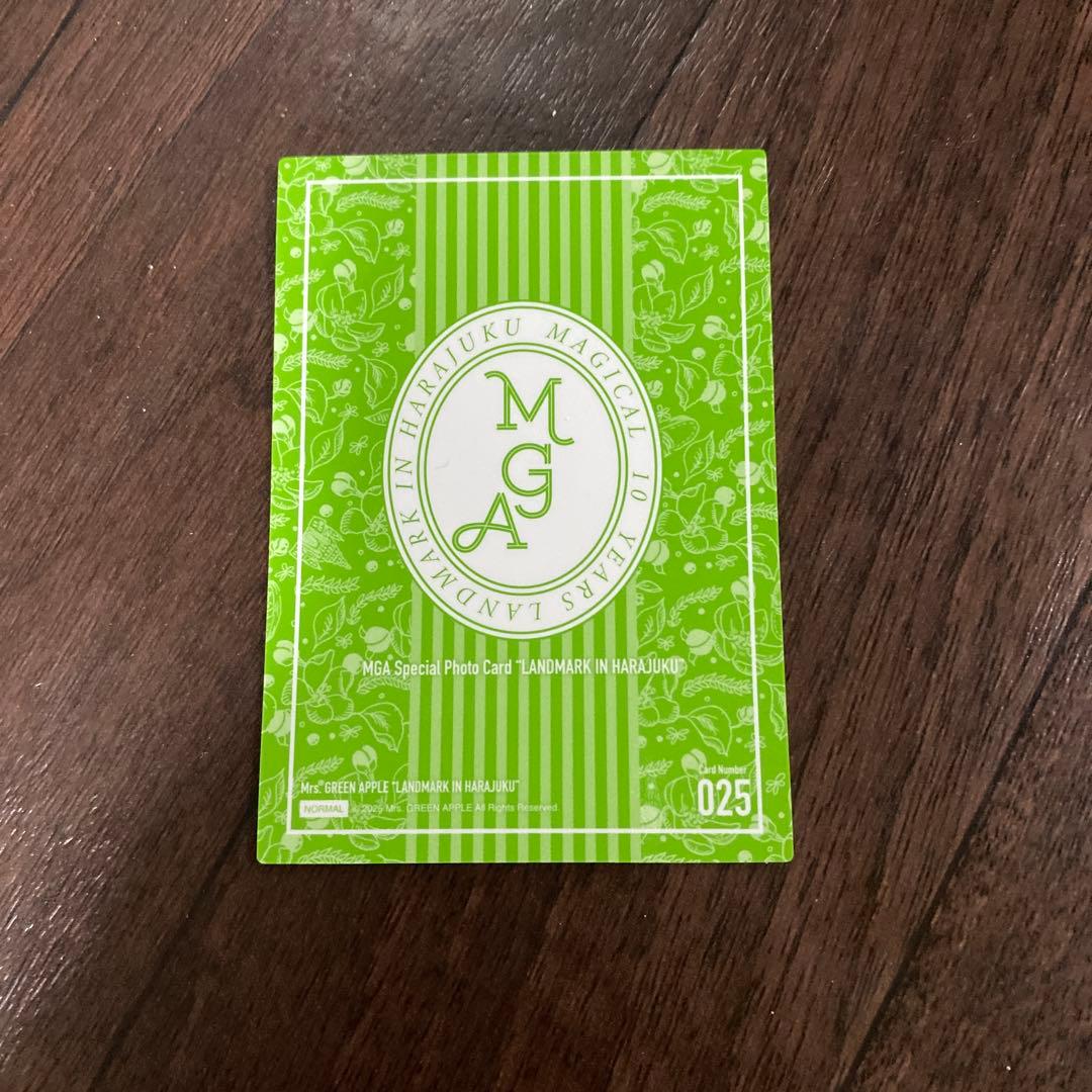 Mrs. GREEN APPLE ランドマーク原宿 フォトカ 藤澤涼架 025 - メルカリ