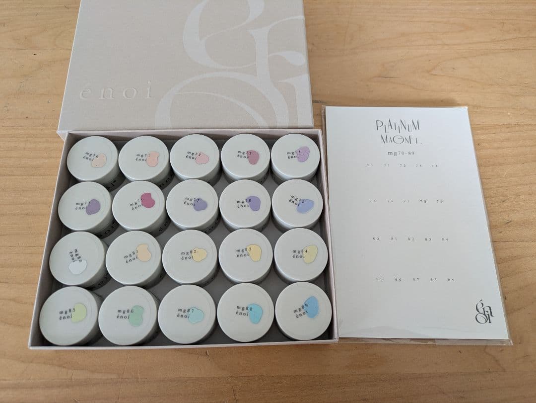 enol プラチナマグ 20色セット enoi PLATINUM mag 20色セット enoi 20色セット プラチナマグ enol