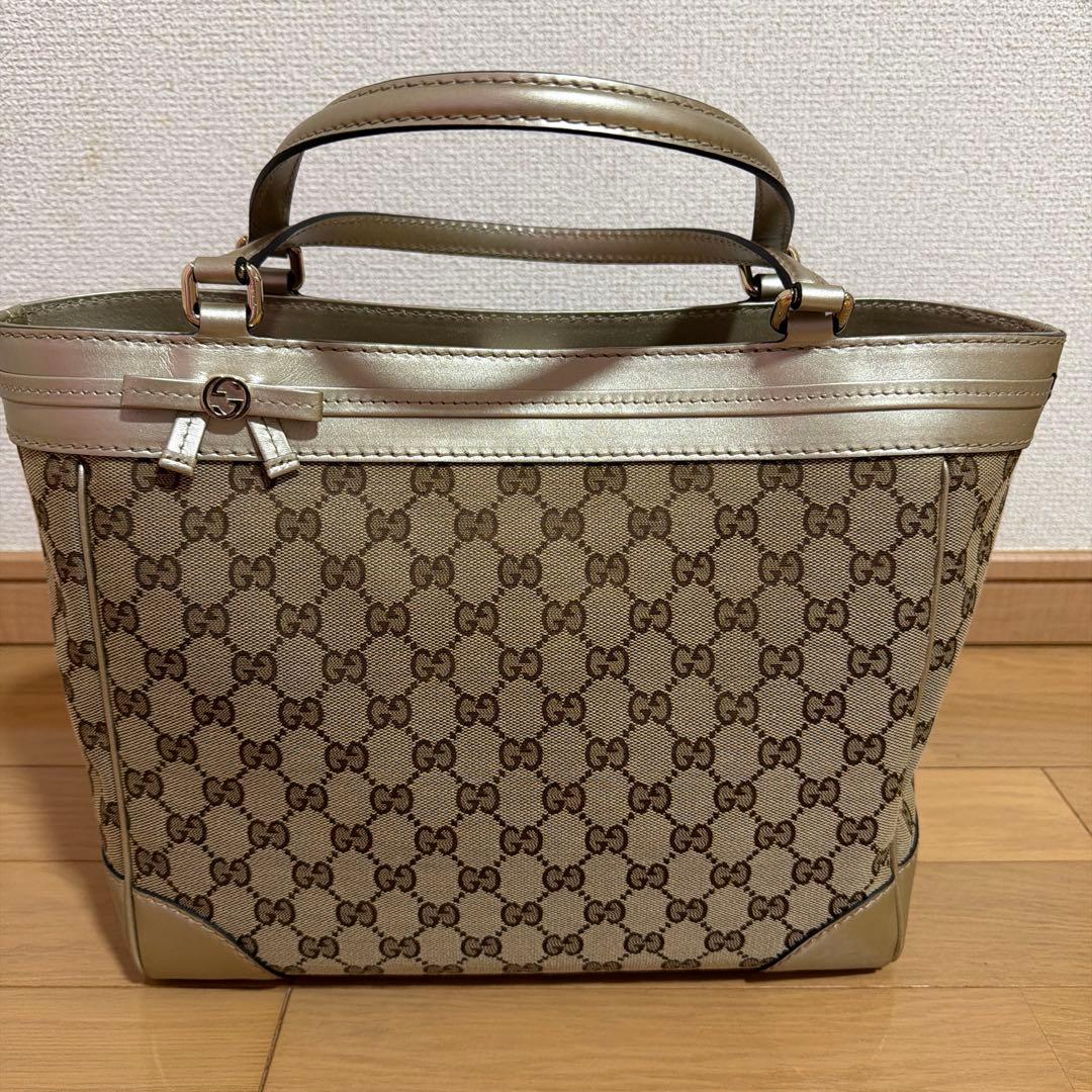 GUCCI GGキャンバス トートバッグ メイフェア　257061 グッチ GUCCI】グッチ『GGキャンバス メイフェア トートバッグ』257061