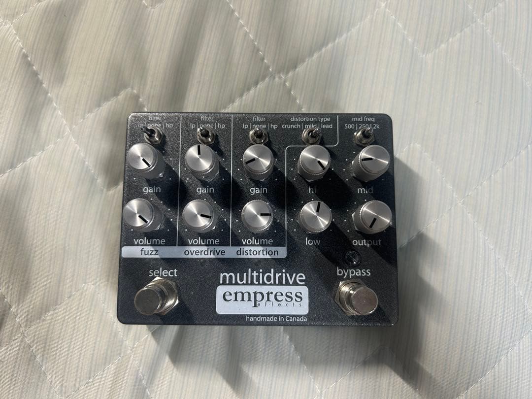 Empress Multidrive ギターエフェクター
