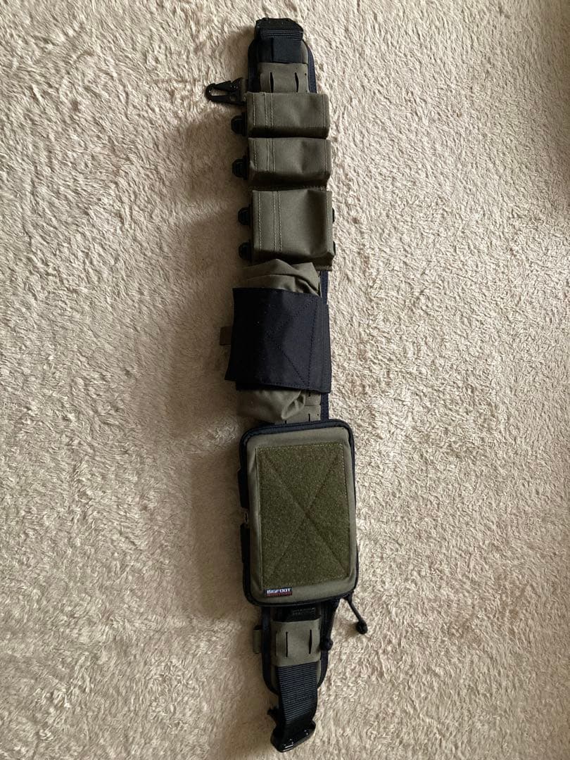 BIGFOOT 製　ファーストライン　ベルト フルセット　サバゲー